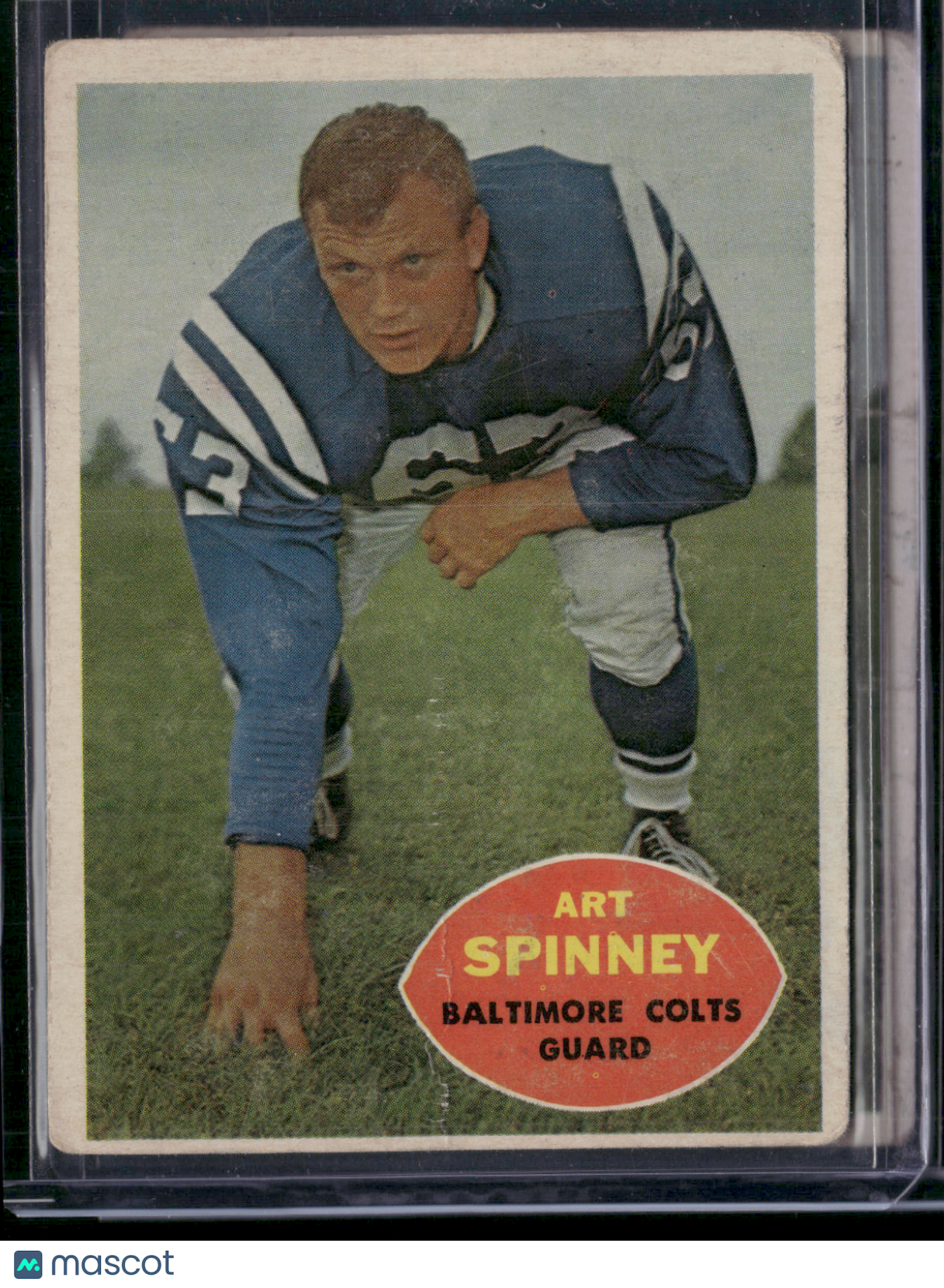 1960 Topps ART SPINNEY #7