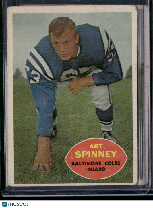 1960 Topps ART SPINNEY #7