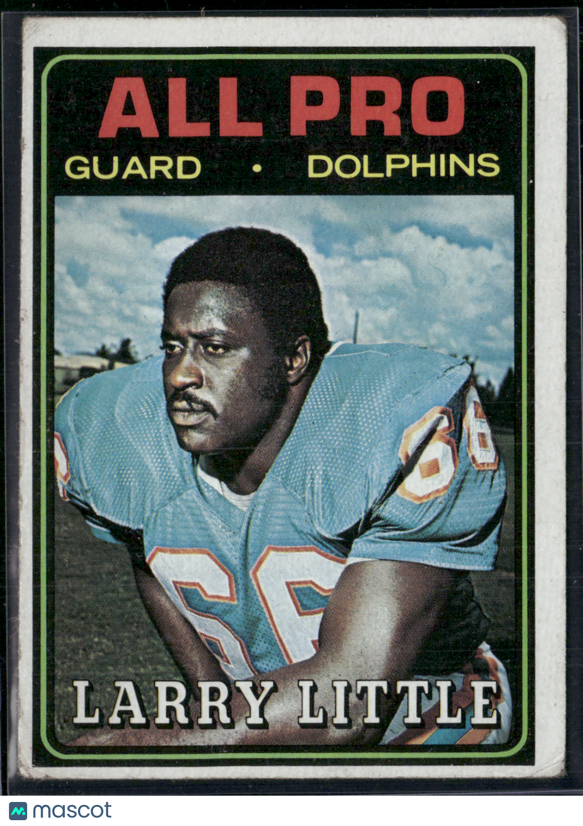 1974 Topps LARRY LITTLE #123 All Pro (VG-VG/EX)