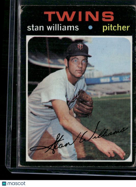 1971 Topps STAN WILLIAMS #638