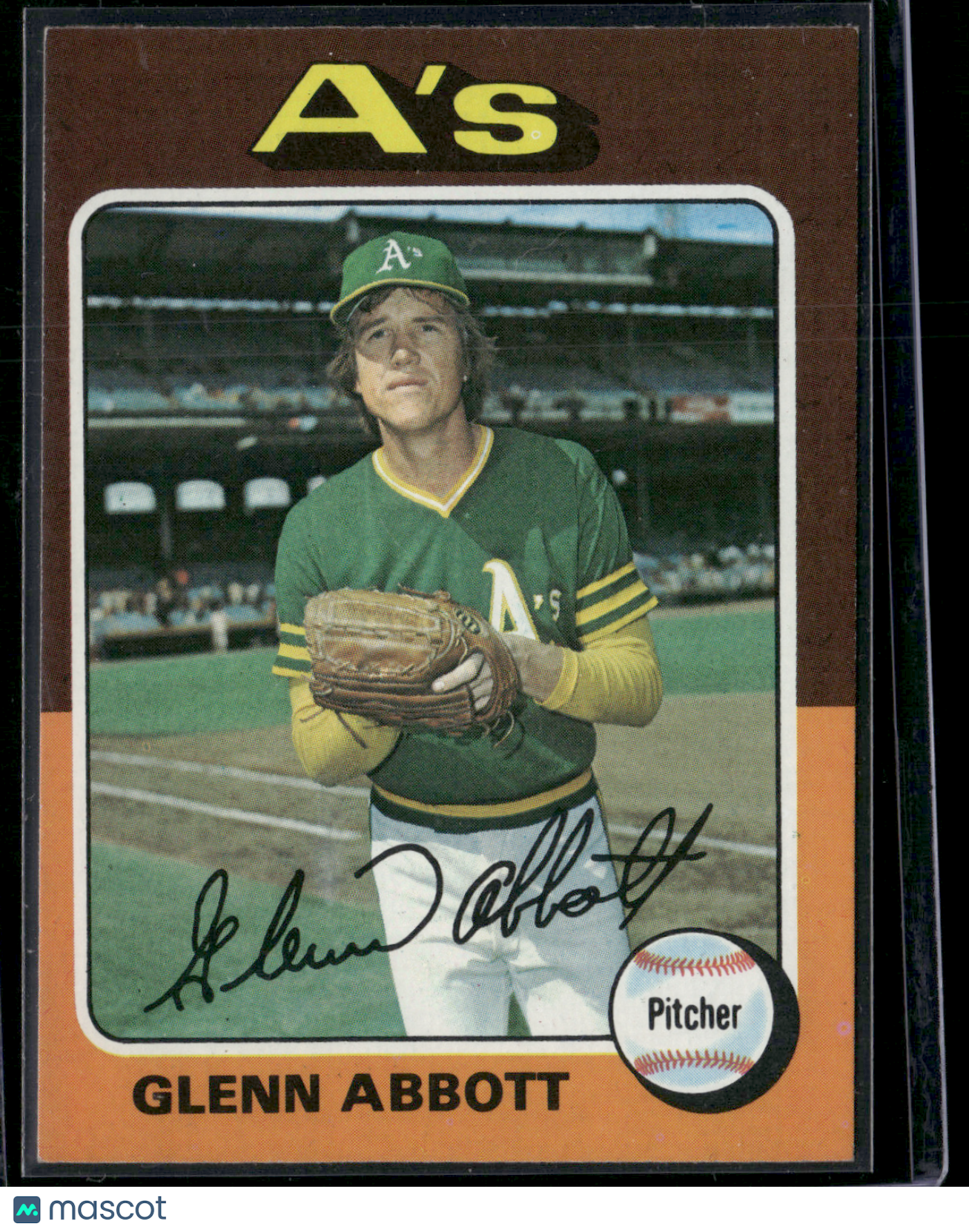 1975 Topps GLENN ABBOTT #591 (VG-EX)