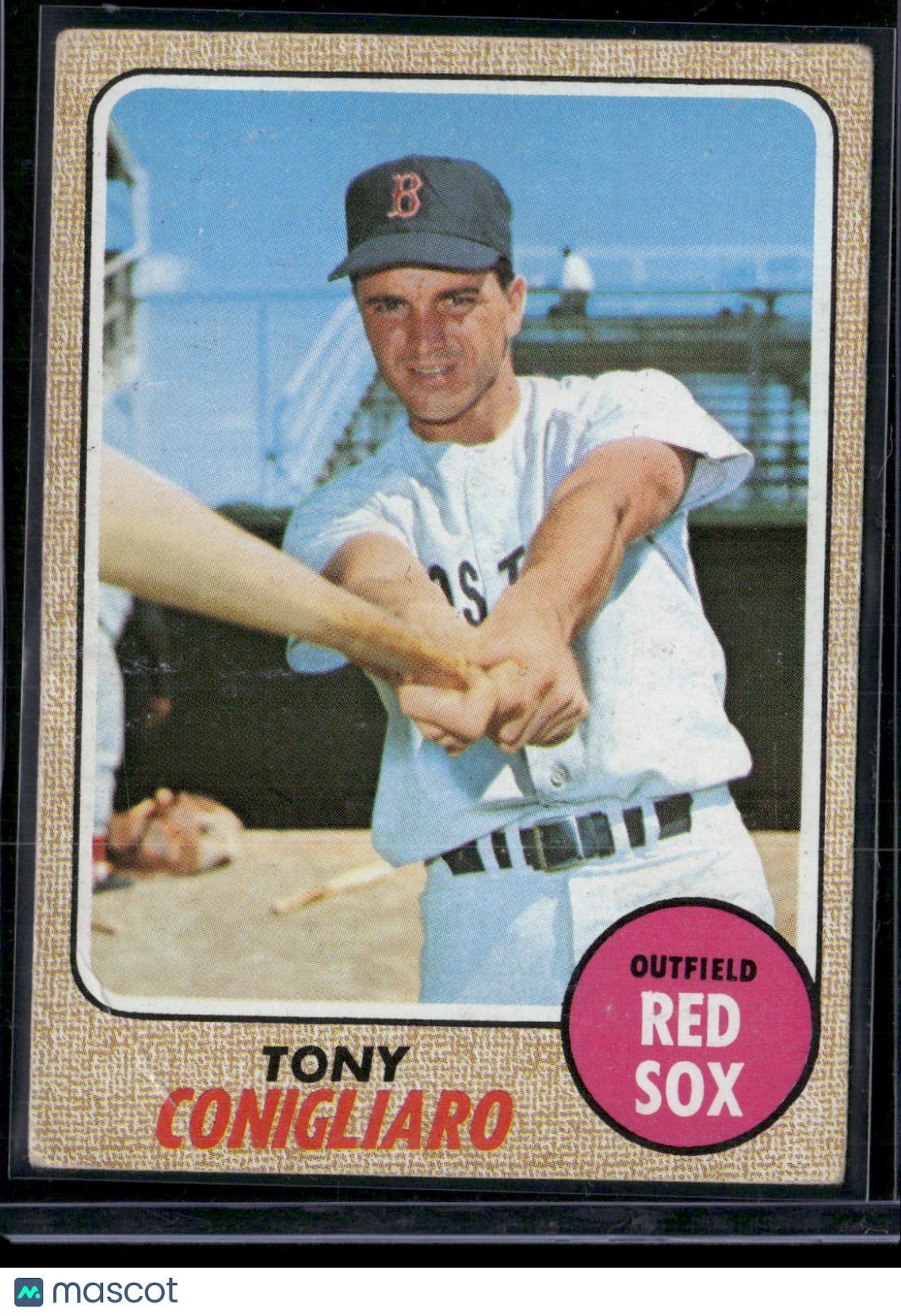 1968 Topps TONY CONIGLIARO #140 Corner Crease (VG)