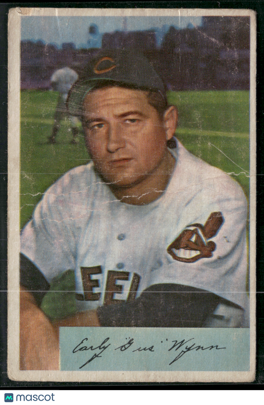 1954 Bowman EARLY WYNN #164 Wrinkles (Good)