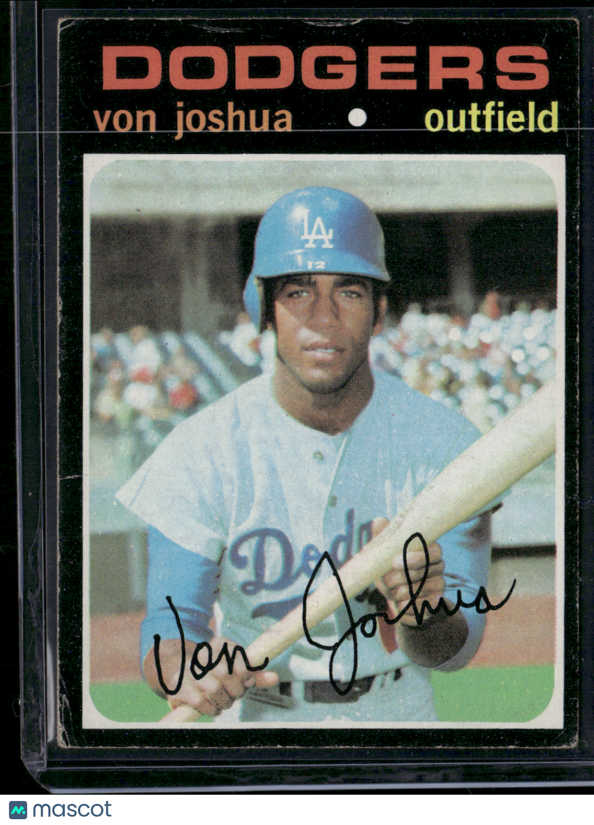 1971 Topps VON JOSHUA #57 (Good - Wrinkles, Surface Dent)