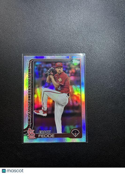 2025 Topps Series 1 ERICK FEDDE #229 Rainbow Foil