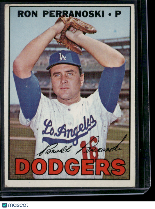 1967 Topps RON PERRANOSKI #197 (VG- Light Wrinkles)