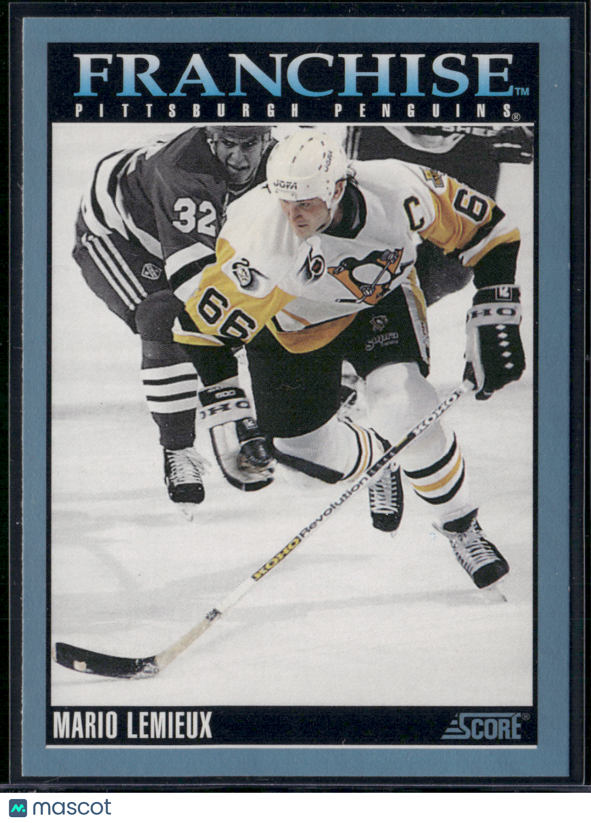 1992 Score MARIO LEMIEUX #433 The Franchise (EX/MT)
