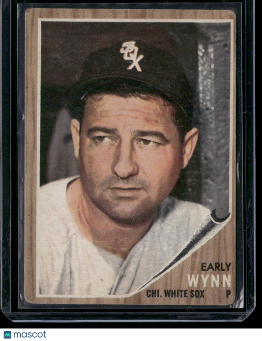 1962 Topps EARLY WYNN #385 Wrinkles (Good)