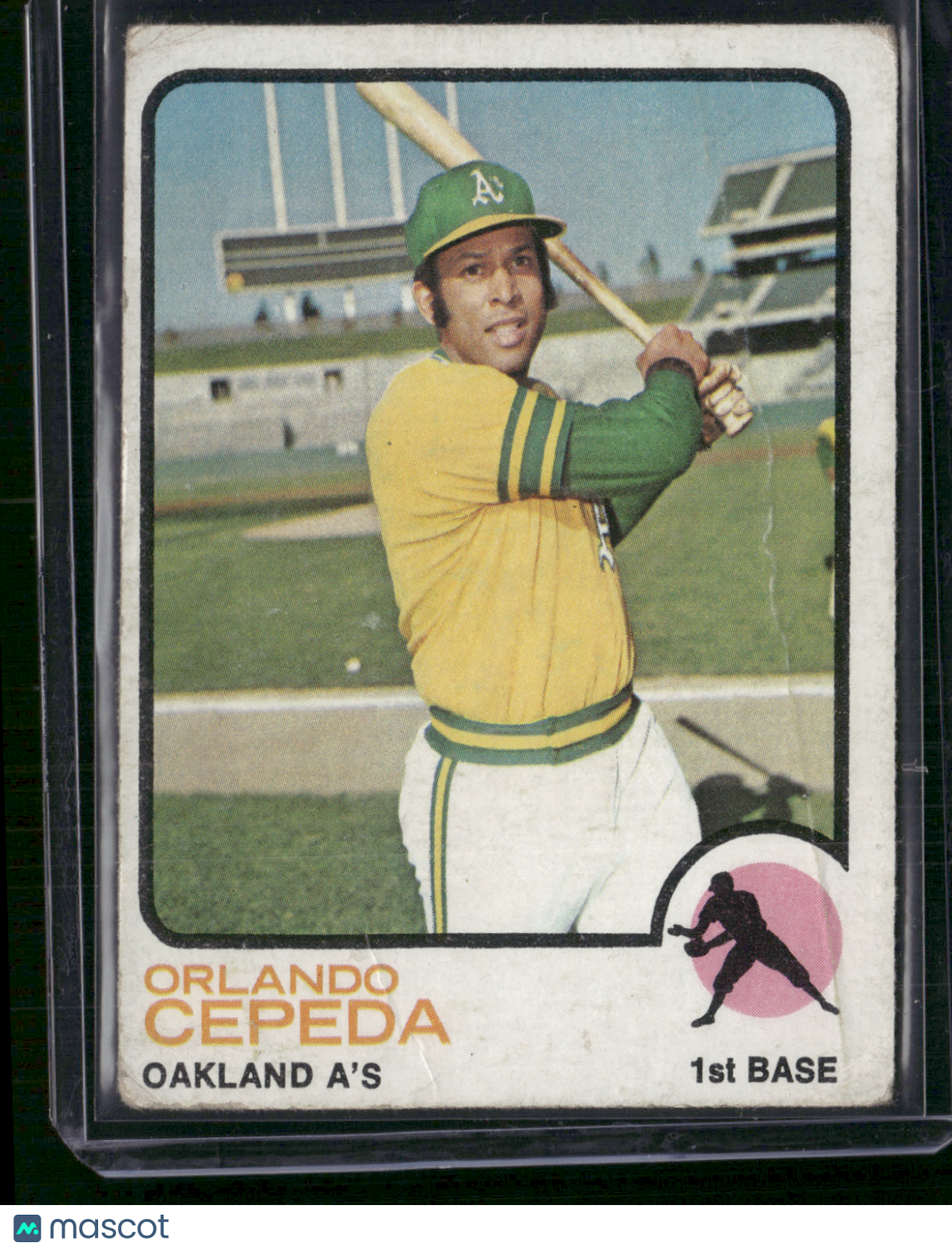 1973 Topps ORLANDO CEPEDA #545 Wrinkles (Good)