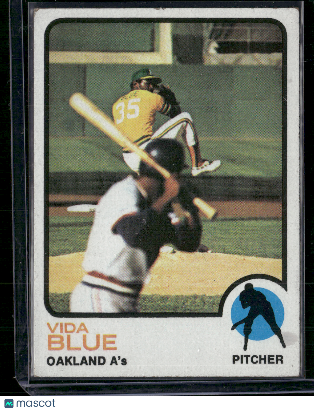 1973 Topps VIDA BLUE #430 (VG)