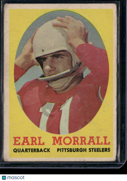 1958 Topps EARL MORRALL #57 Light Wrinkle (Good)