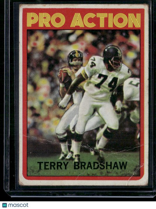1972 Topps TERRY BRADSHAW #120 PRO ACTION