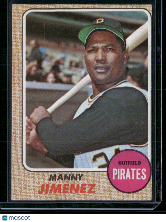 1968 Topps MANNY JIMENEZ #538