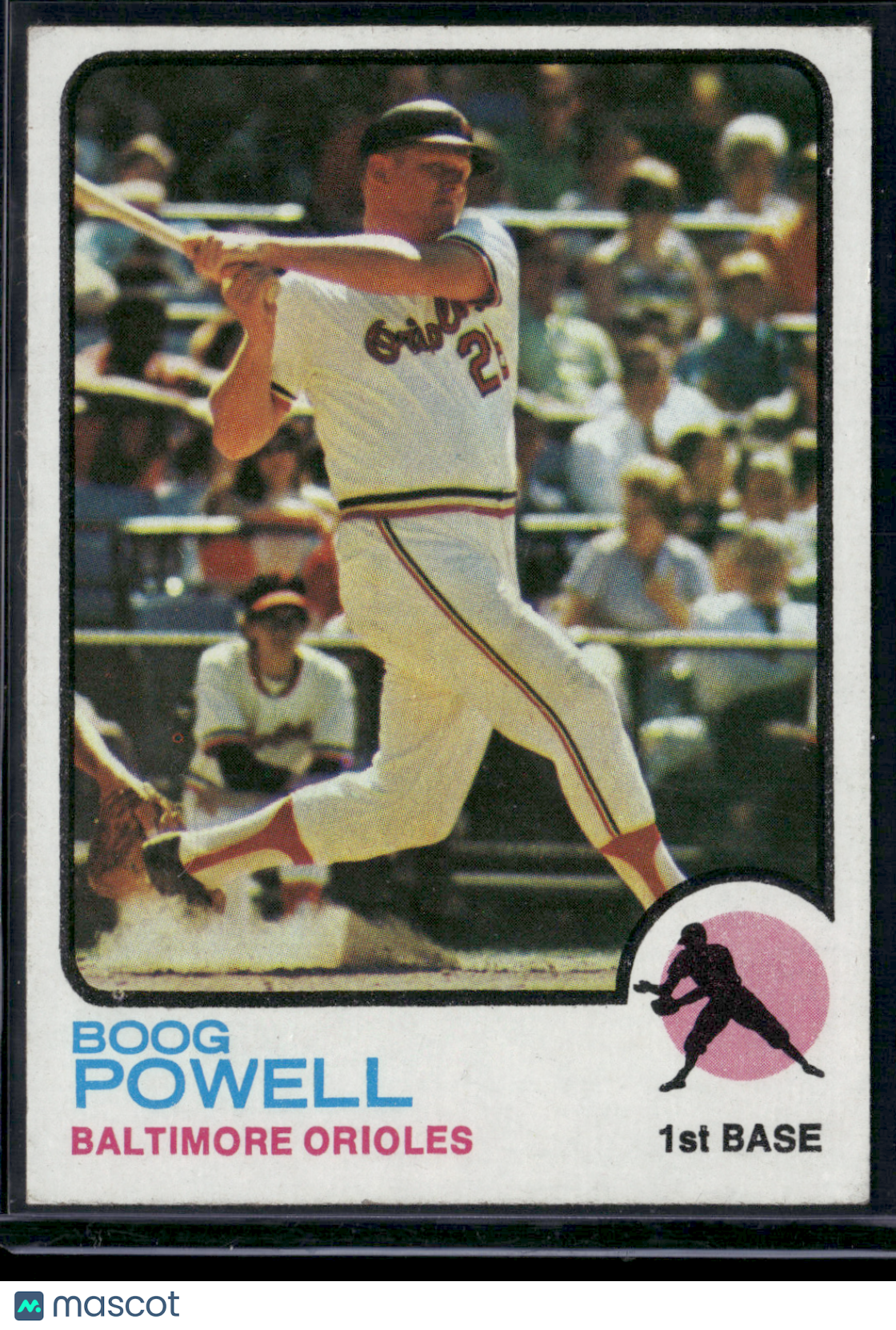 1973 Topps BOOG POWELL #325 (VG- Light Scratches)