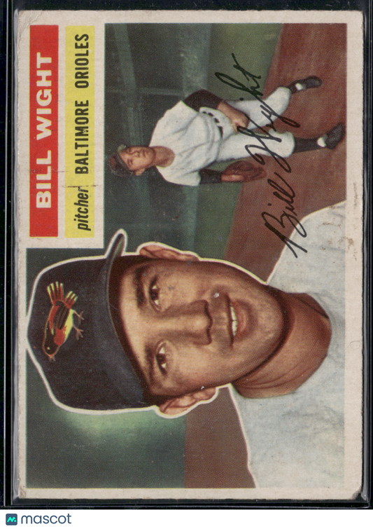 1956 Topps BILL WIGHT #286