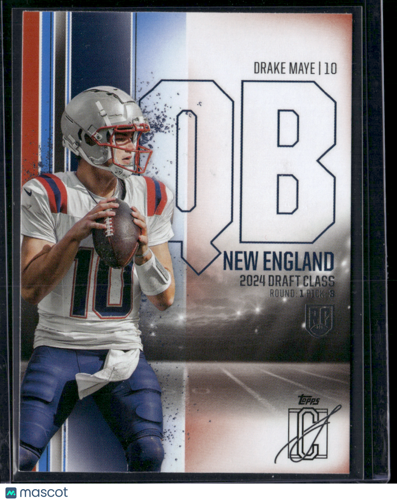 2024 Topps Signature Class DRAKE MAYE #152 COLORFUL Rookie Card RC