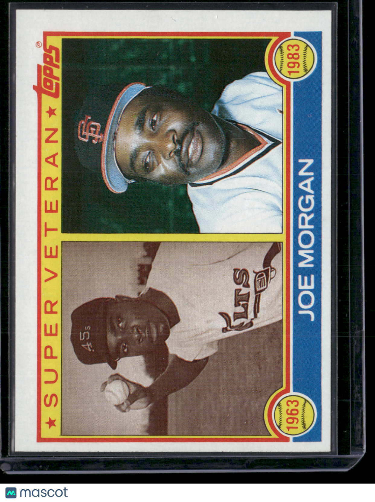 1983 Topps JOE MORGAN #604 Super Veteran (NM)