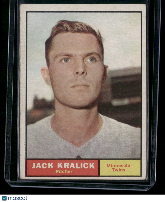 1961 Topps JACK KRALICK #36