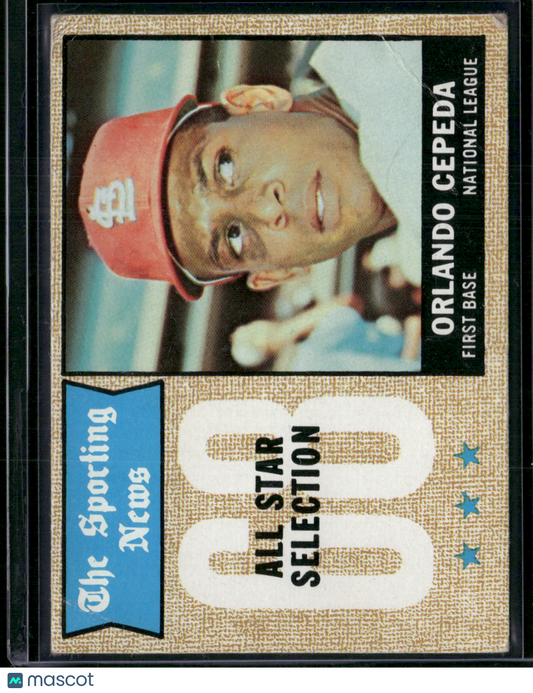 1968 Topps ORLANDO CEPEDA #362