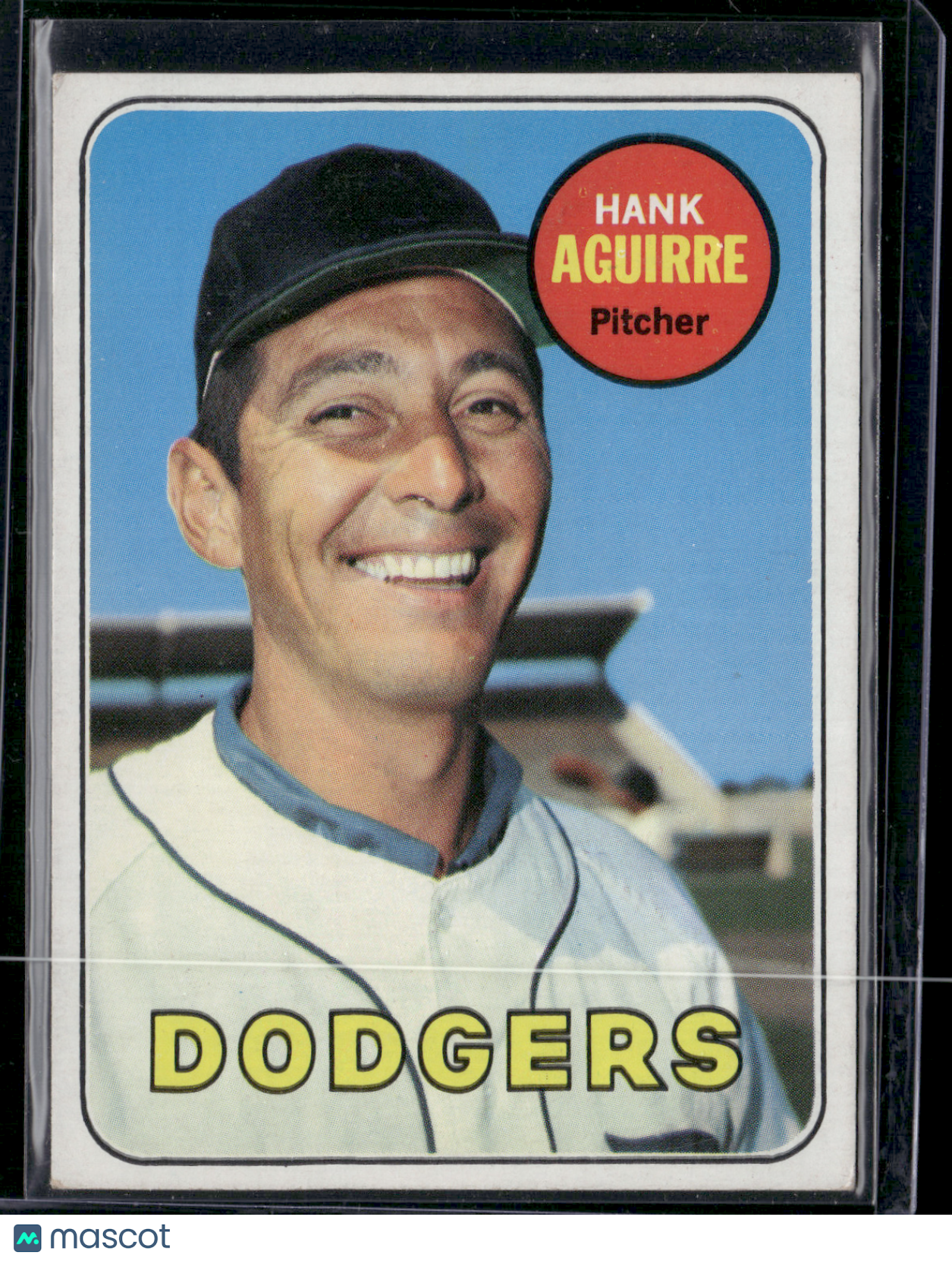 1969 Topps HANK AGUIRRE #94 Light Scratching (VG)