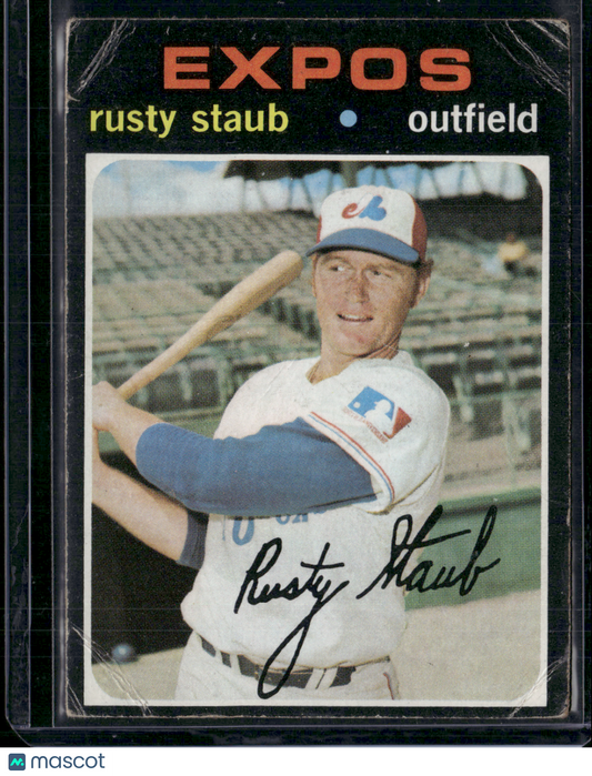 1971 Topps RUSTY STAUB #560