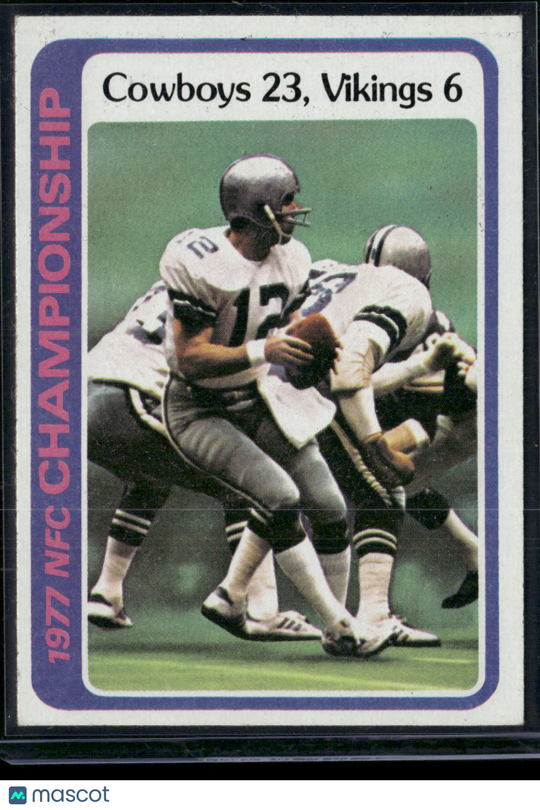 1978 Topps ROGER STAUBACH #166 1977 NFC Championship (EX-EX/MT)