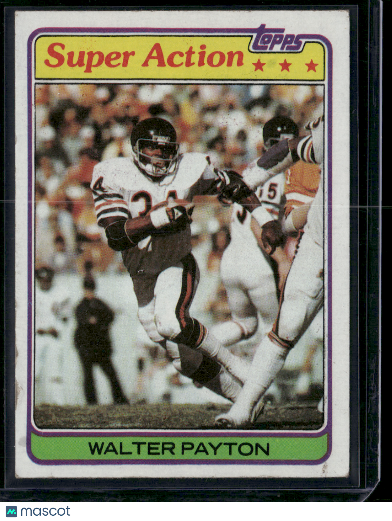 1981 WALTER PAYTON #202 Super Action (VG)