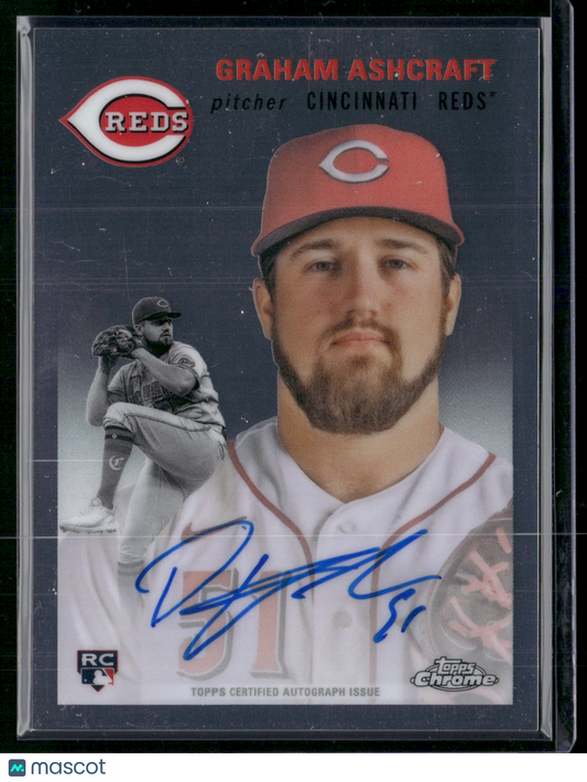 2023 Chrome Platinum GRAHAM ASHCRAFT #CPA-GA Auto Rookie RC