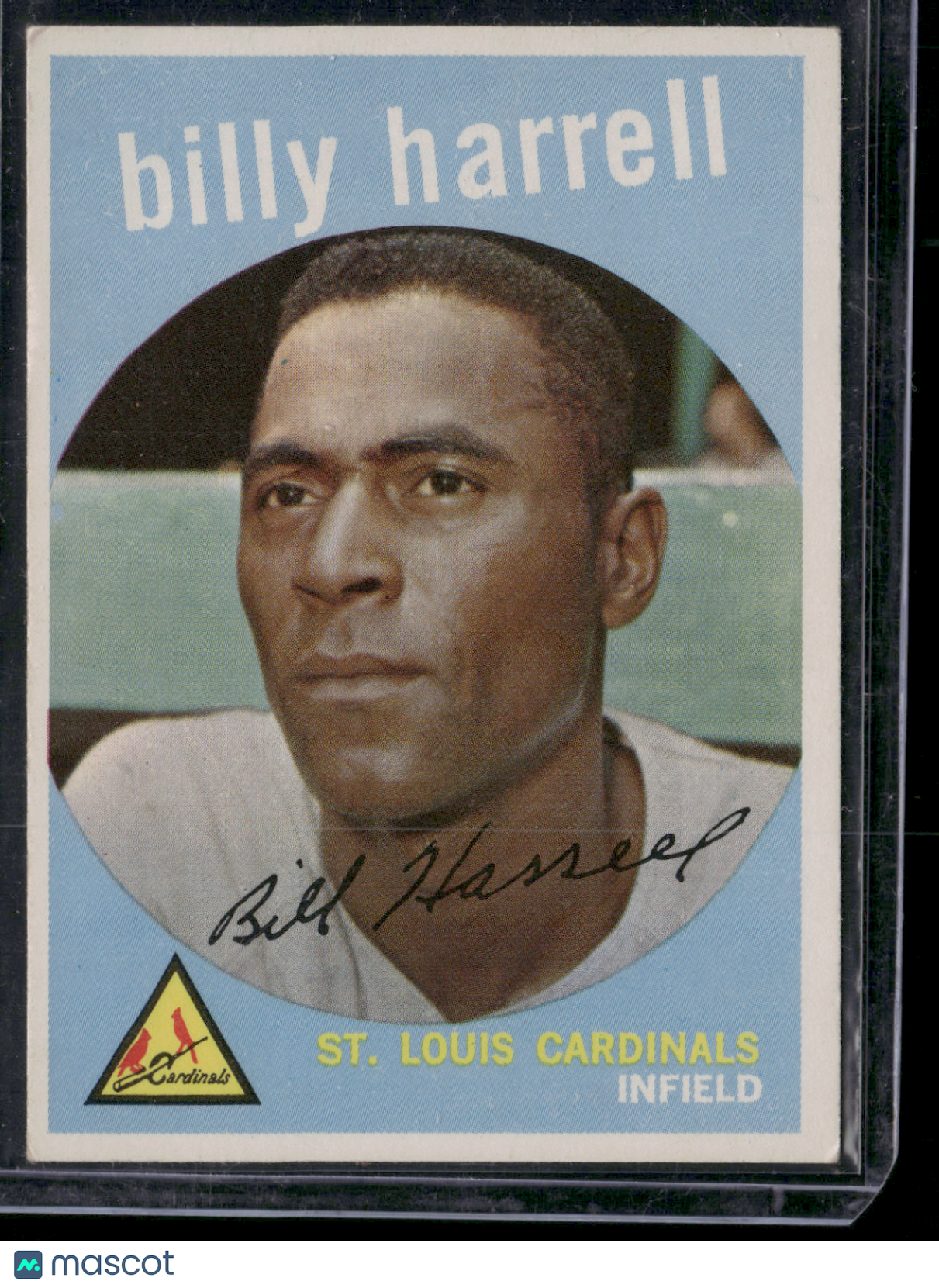 1959 Topps BILLY HARRELL #433 (VG/EX)