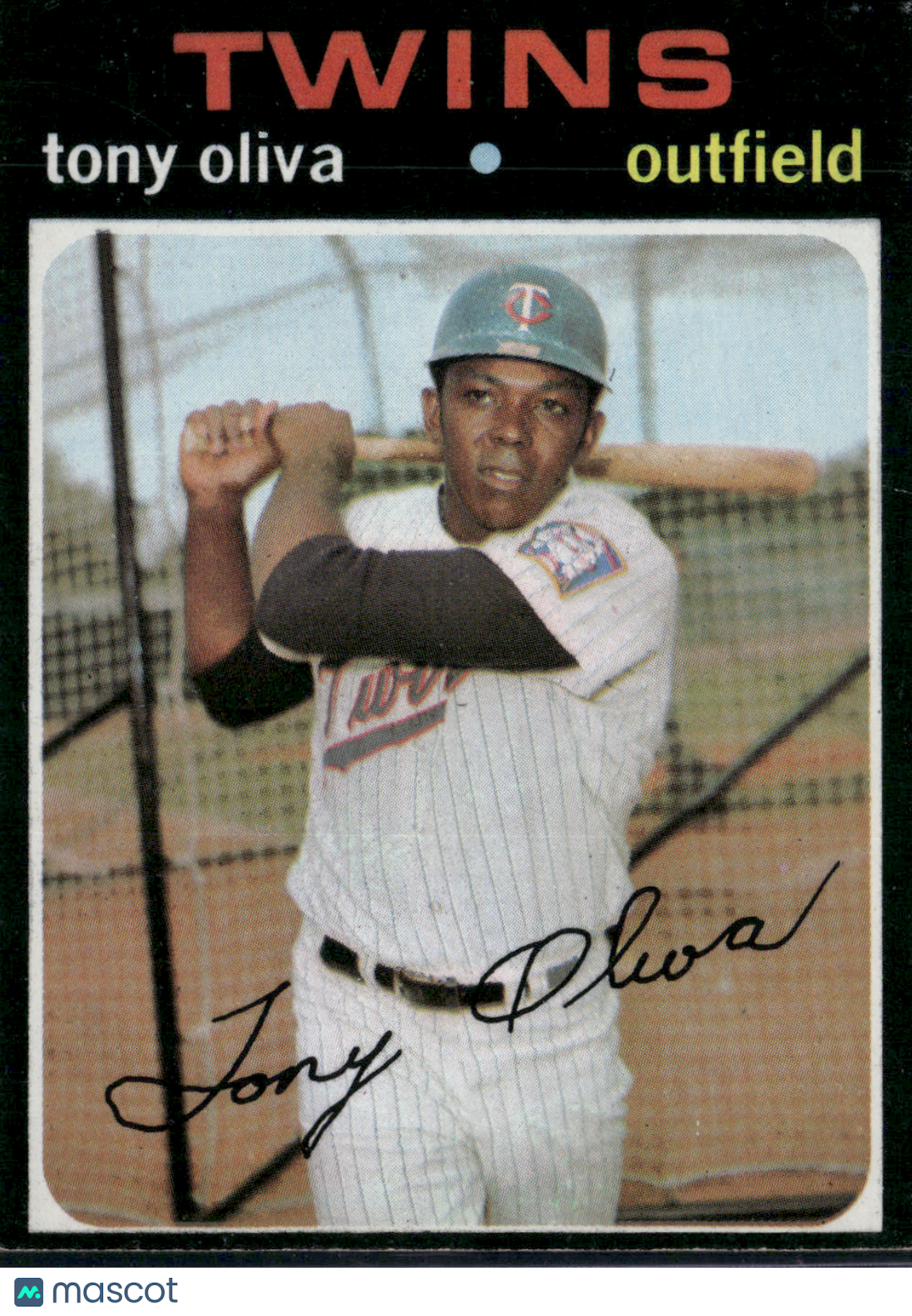 1971 Topps TONY OLIVA #290 (VG)