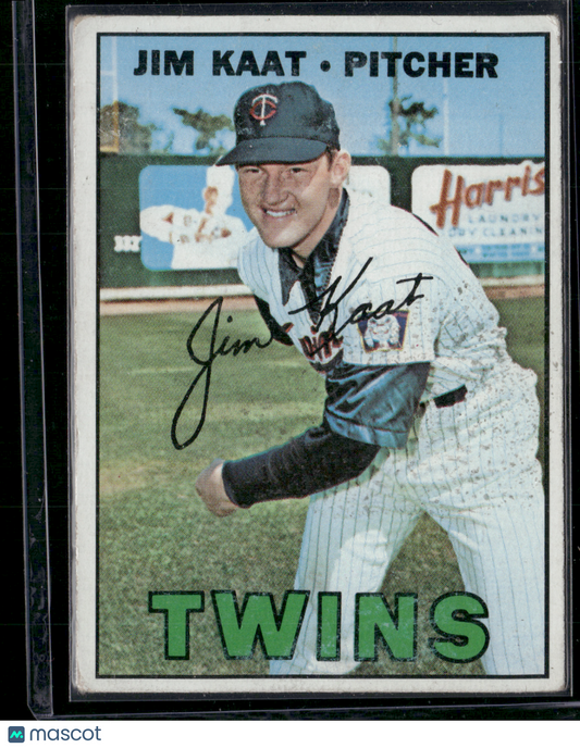 1967 Topps JIM KAAT #300 Staining (Good)