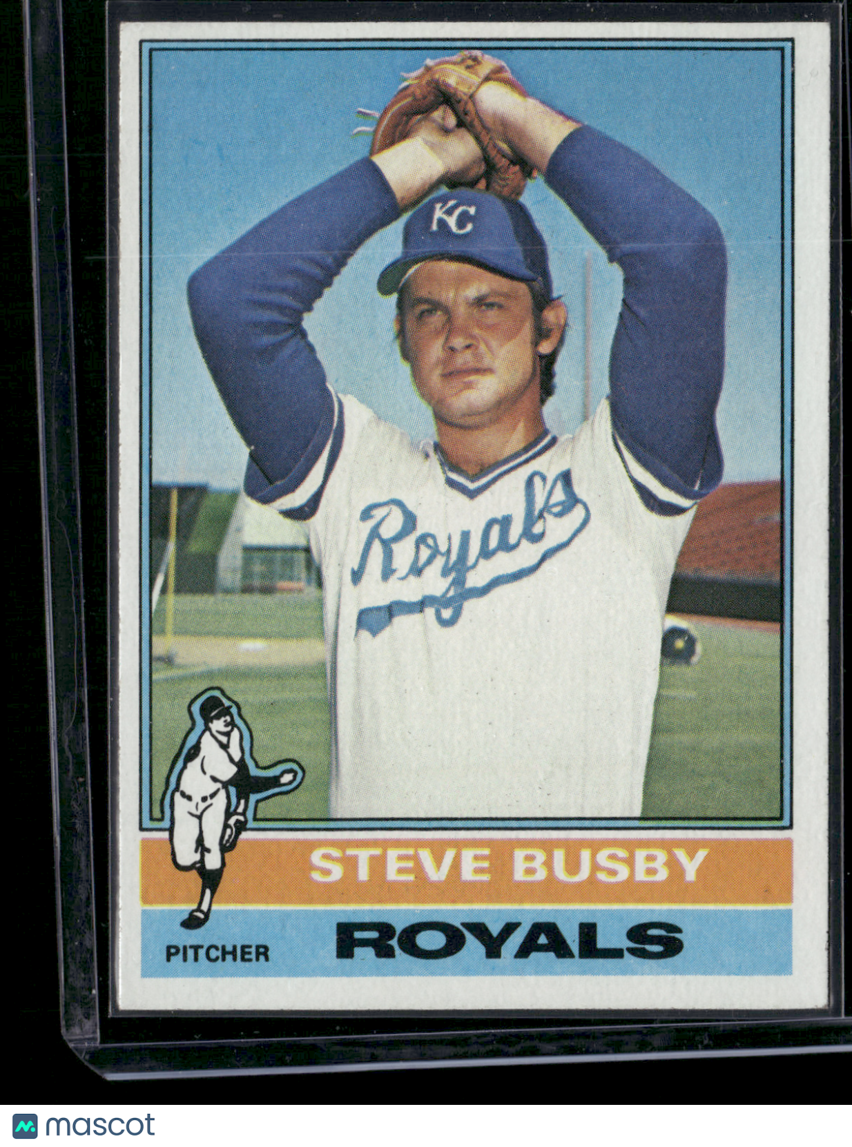 1976 Topps STEVE BUSBY #260 (VG-Surface dents)