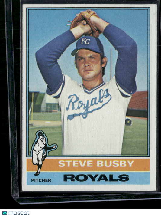1976 Topps STEVE BUSBY #260 (VG-Surface dents)