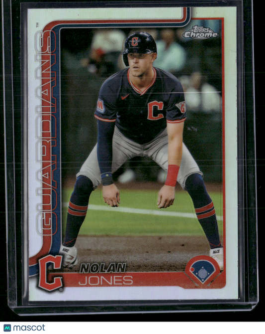 2025 Topps Chrome NOLAN JONES #32 Rainbow Refractor