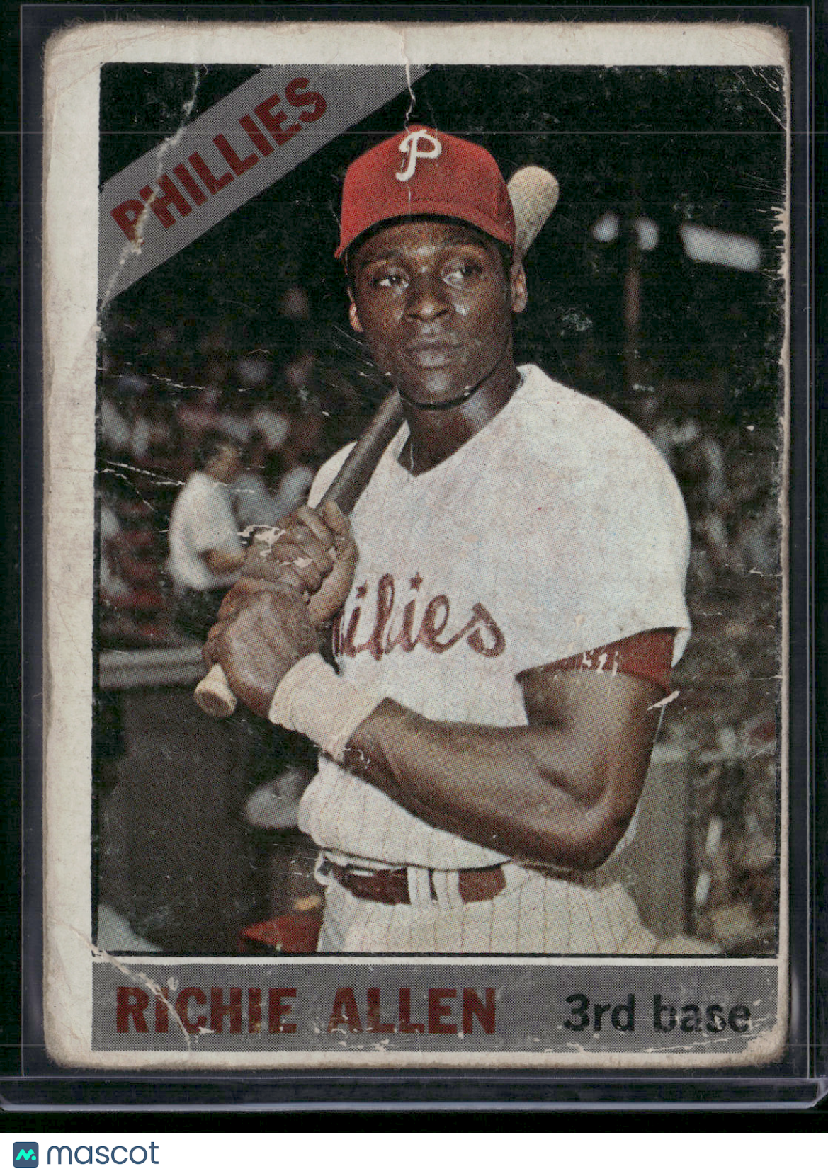 1966 Topps RICHIE ALLEN #80 Wrinkles (Good)