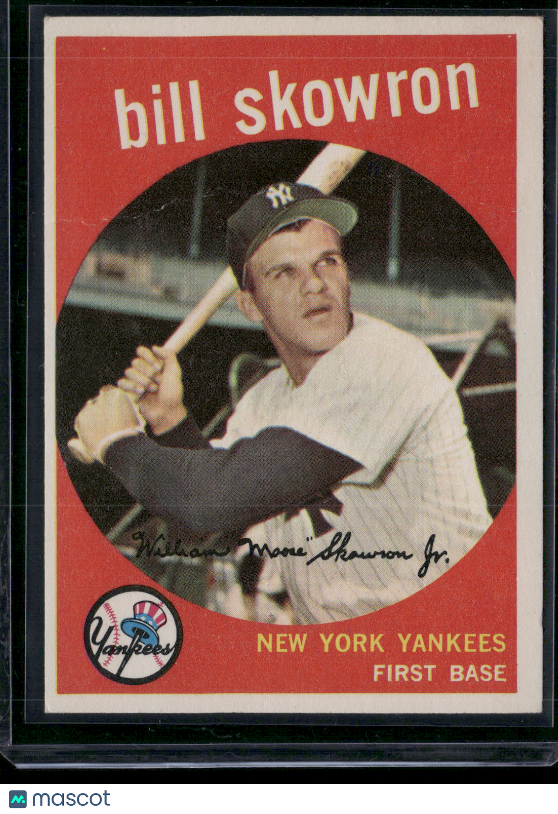 1959 Topps BILL SKOWRON #90 Wrinkles (Good)
