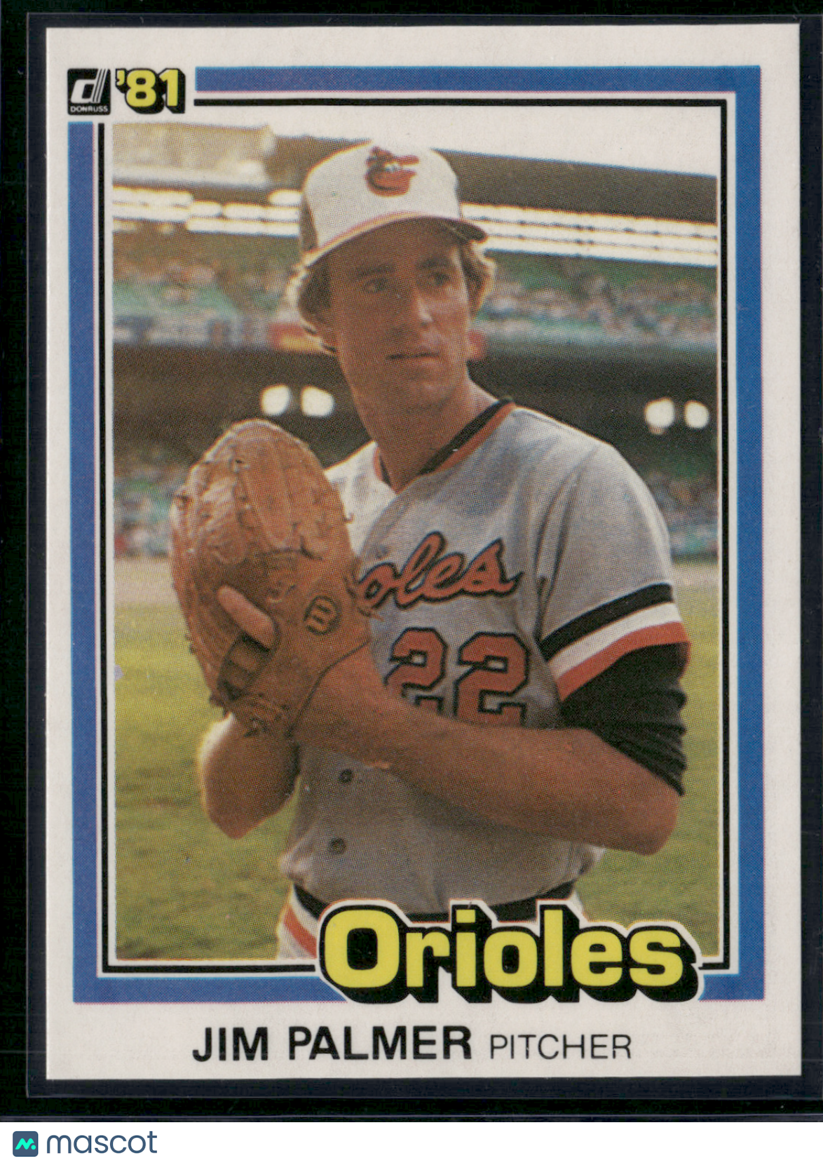 1981 Donruss JIM PALMER #353 (NM)