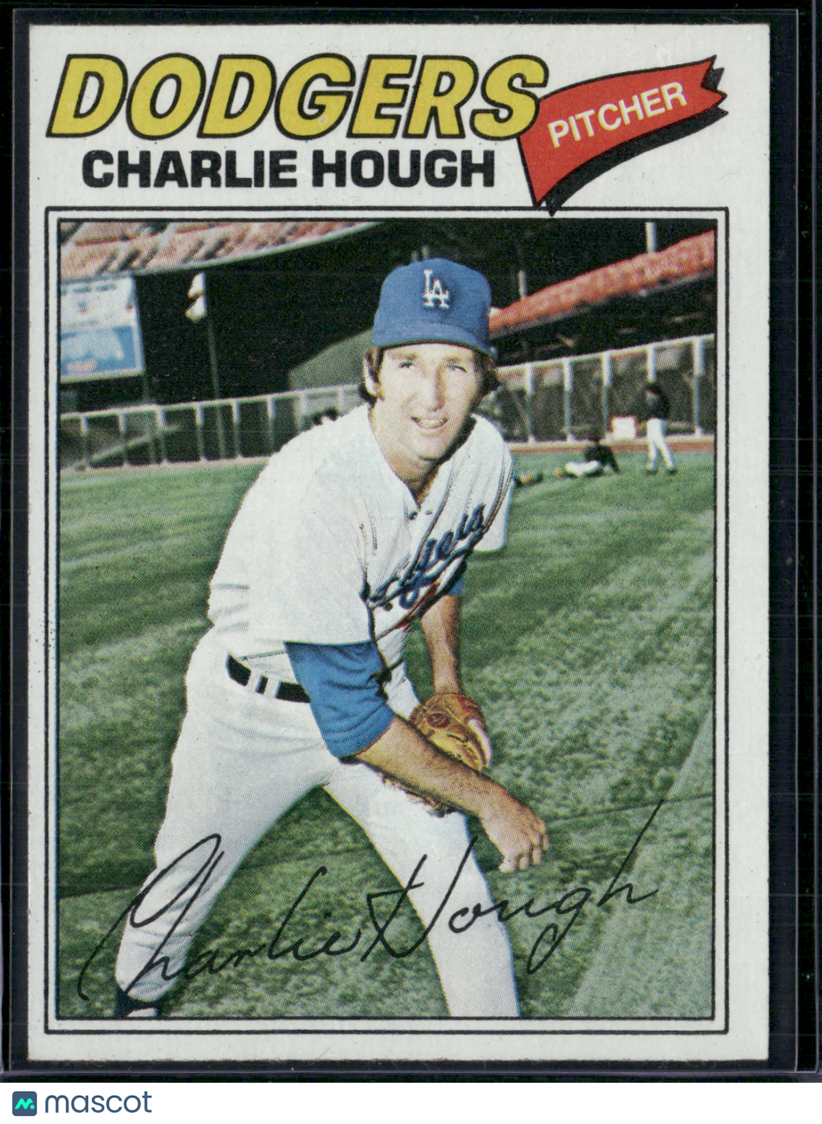 1977 Topps CHARLIE HOUGH #298 (EX/MT)