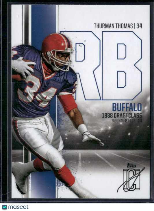 2024 Topps Signature Class THURMAN THOMAS #5