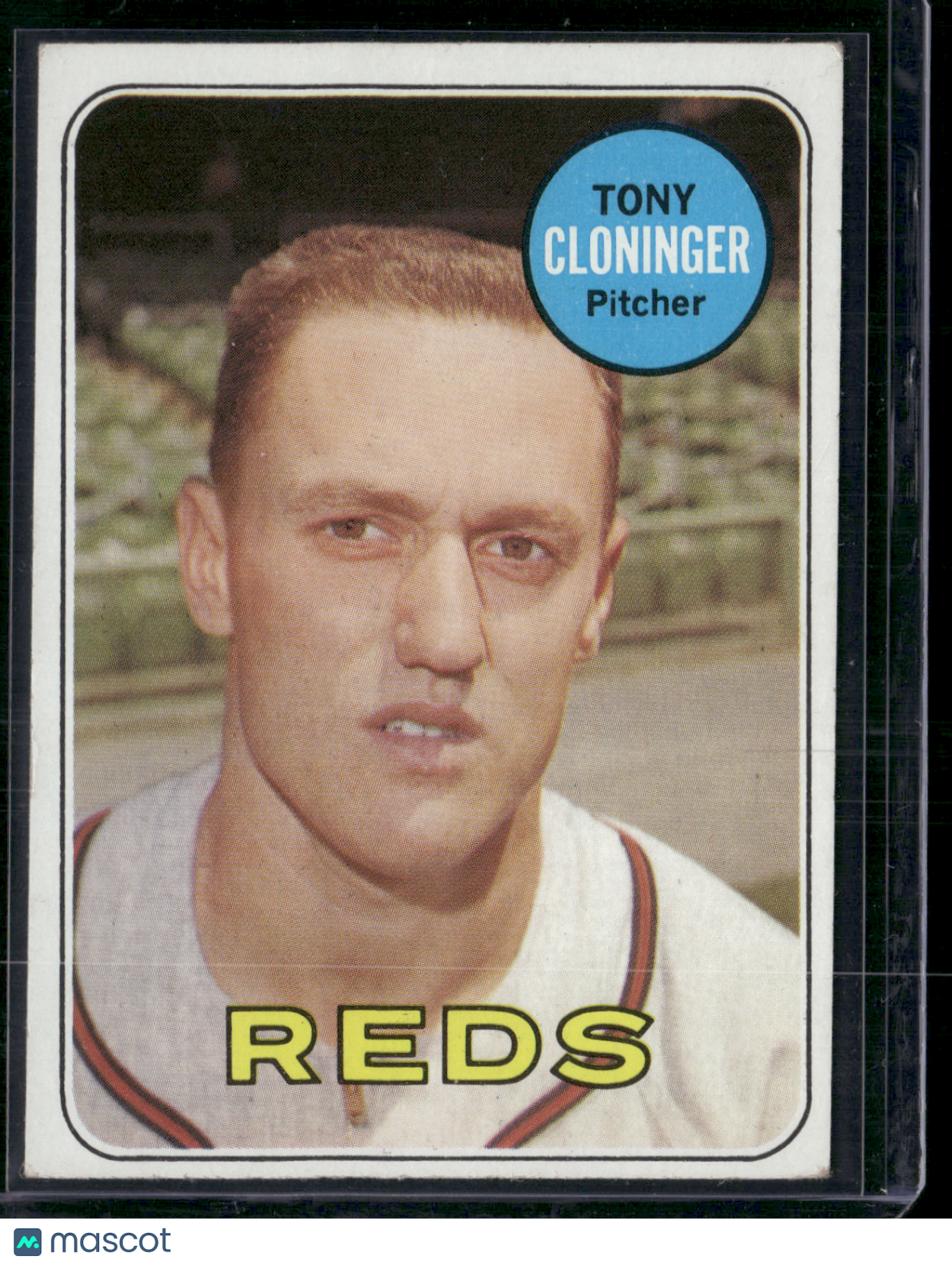 1969 Topps TONY CLONINGER #492 (VG/EX)