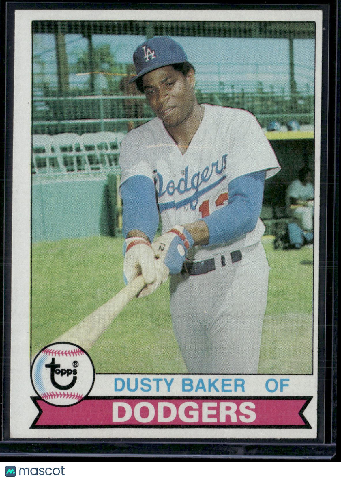 1979 Topps DUSTY BAKER #562 Miscut (EX/MT)
