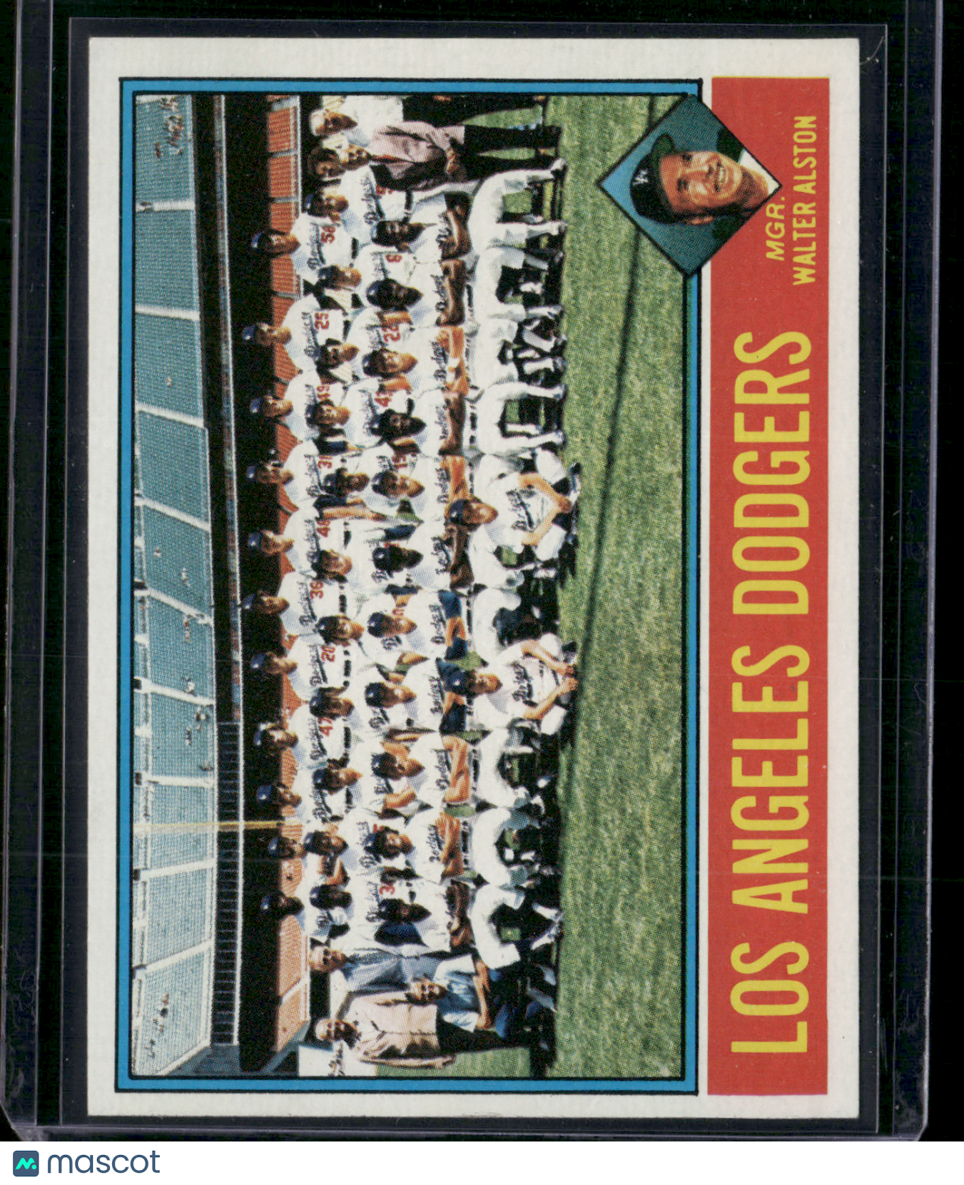 1976 Topps LOS ANGELES DODGERS #46 Grain Raise (EX)