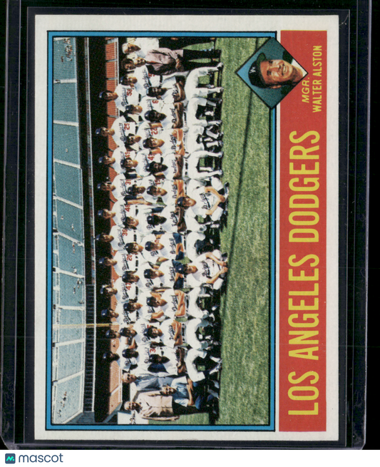 1976 Topps LOS ANGELES DODGERS #46 Grain Raise (EX)