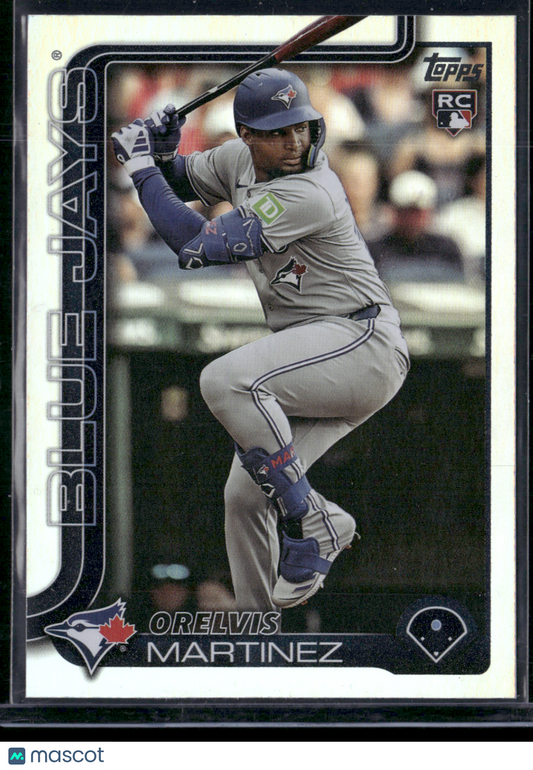 2025 Topps Series 1 ORELVIS MARTINEZ #18 Rainbow Foil RC