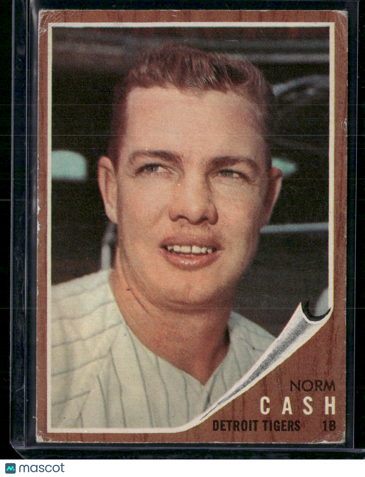 1962 Topps NORM CASH #250