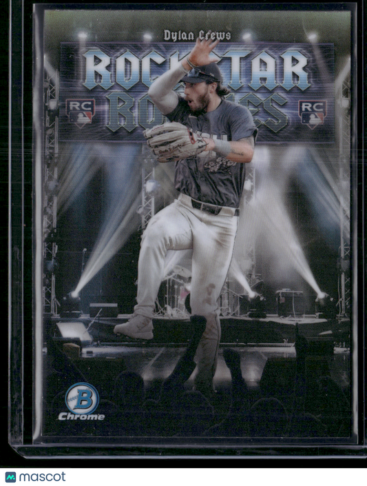2025 Bowman DYLAN CREWS RC #RR-15 Rockstar Rookies RC