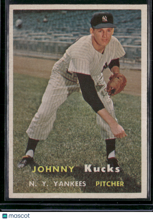 1957 Topps JOHNNY KUCKS #185