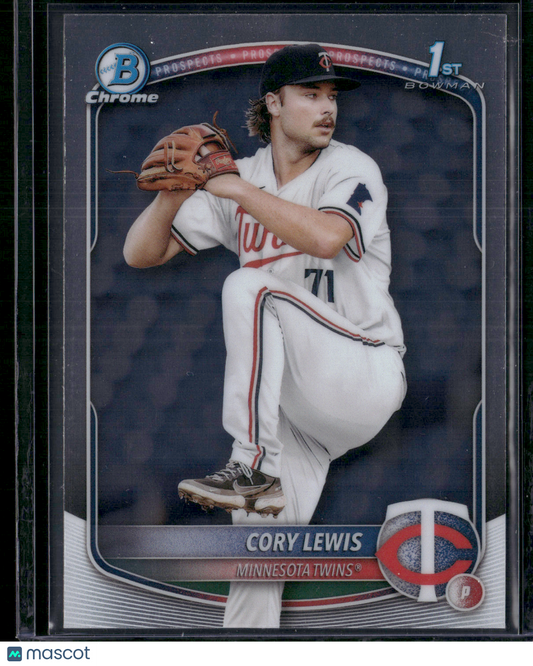 2025 Bowman CORY LEWIS #BCP-128 1st Bowman Chrome