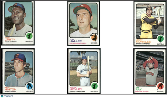 1973 Topps 6 ~ CARDLOT Rico Carty/Jim Ray (VG-VG/EX)