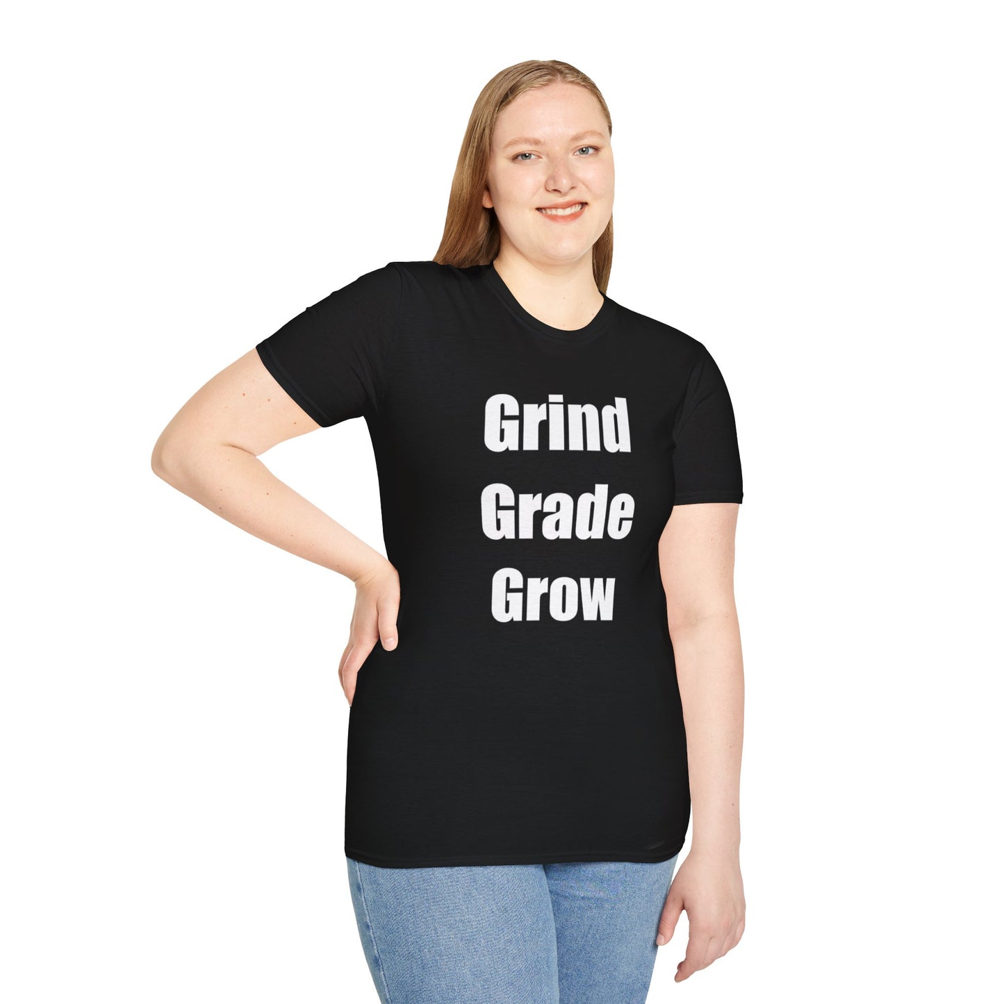“Grind. Grade. Grow.” YSC Signature Tee